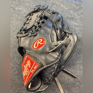 The Gold Glove Co Rawlings Black 11.5” Baseball Glove GG204G For Professionals